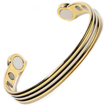 Hi-Power Two Tone Magnetic Bracelet